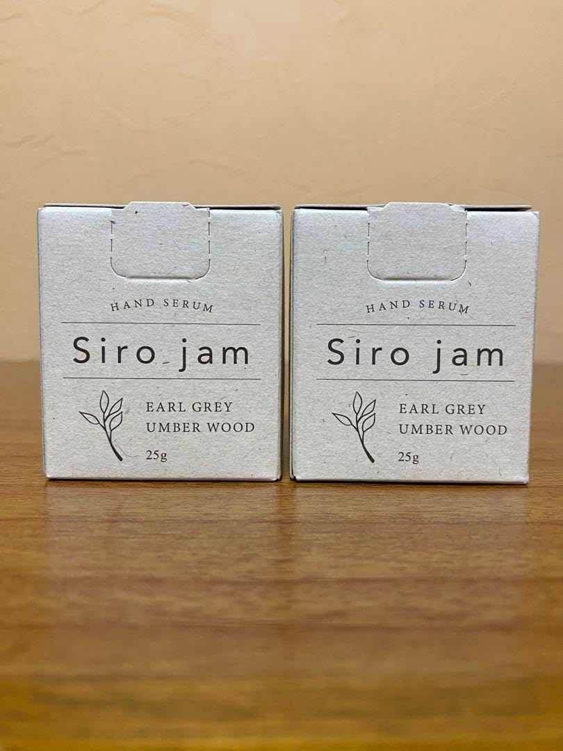 Siro jam シロジャム アールグレイ&アンバーウッド 25g 瓶タイプ Siro